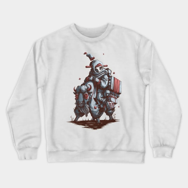 Native Bufalo Crewneck Sweatshirt by cwtu26